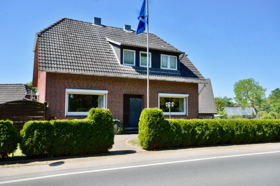 Eingangsansicht des Hauses Einfamilienhaus Hamburg