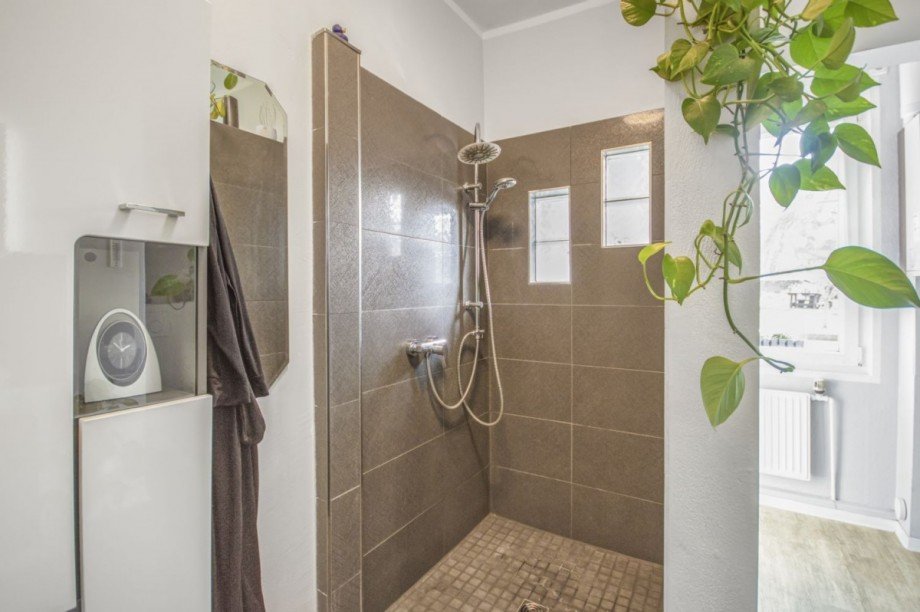Begehbare Dusche im EG Einfamilienhaus Dassow