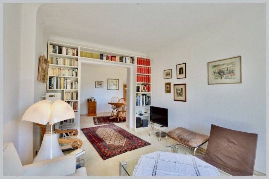 Gemütliches Wohnzimmer Dachgeschosswohnung Hamburg-Fuhlsbüttel