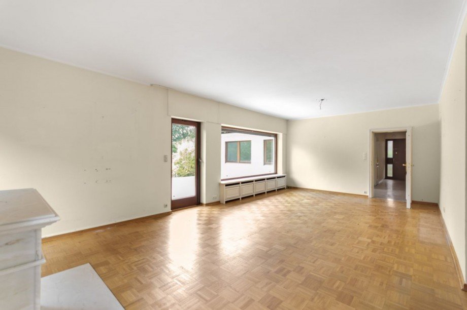 Wohnzimmer mit Terrassenzugang Einfamilienhaus Großhansdorf