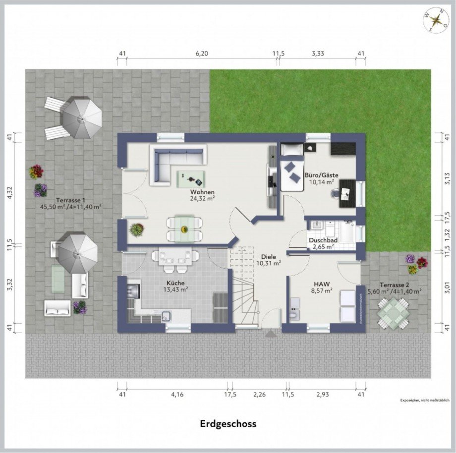 Grundriss Einfamilienhaus Jersbek