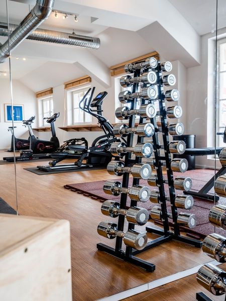 Sport im Fitnesscenter Maisonettewohnung Dranske