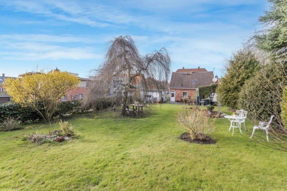 Gartenansicht des Hauses Einfamilienhaus Dassow