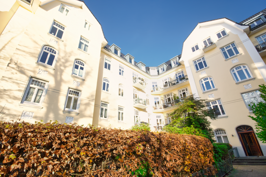Erdgesschosswohnen im gepflegten Altbau Erdgeschosswohnung Hamburg