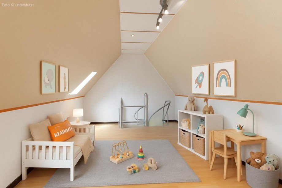 Treppe zum DG (KI) Einfamilienhaus Dassow