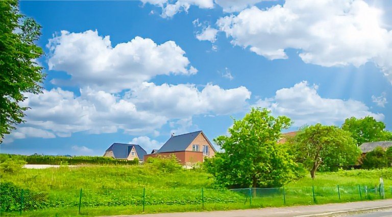 Baugrundstück mit Blick in Richtung Südwesten Nienwohld - Stormarn Wohngrundst�ck OHNE KÄUFERCOURTAGE: BAUGRUNDSTÜCK FÜR BIS ZU 3 EINZELHÄUSER AM NIENWOHLDER MOOR