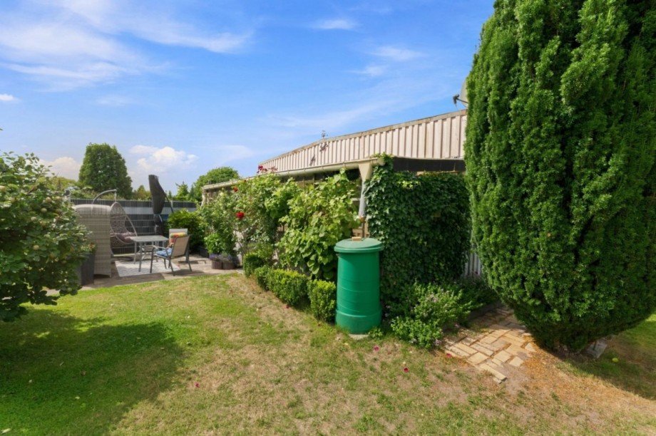 Zugang zum Gartenhaus Einfamilienhaus Dassow