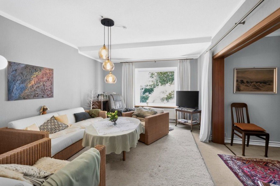 Helles Wohn- oder Esszimmer Landhaus Wrestedt