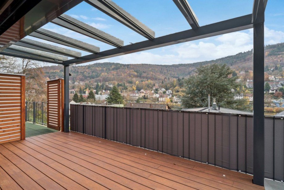 Berg-Freisitz mit Neckarblick Penthousewohnung Heidelberg