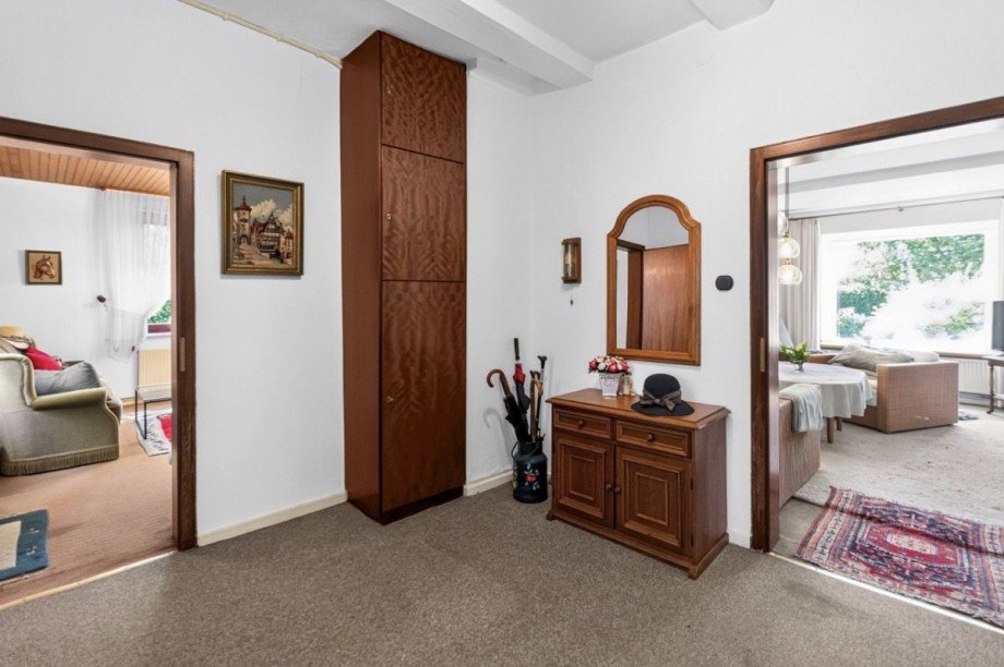 Zentrale Diele zum Wohn-/ Essbereich Landhaus Wrestedt