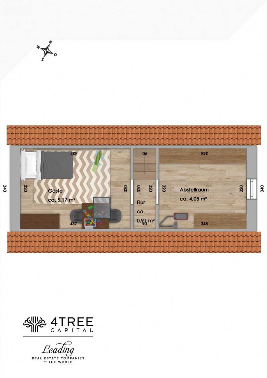 Grundriss Spitzboden Einfamilienhaus Großhansdorf