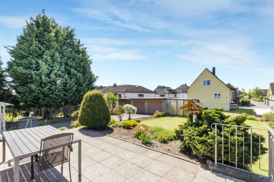 Terrasse nach Süden Einfamilienhaus Grünendeich