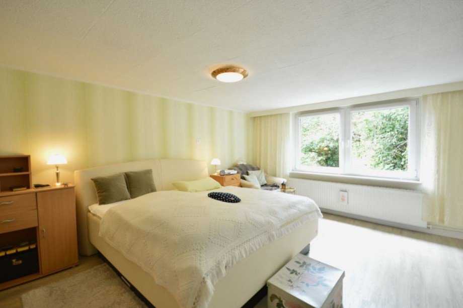 Gemütliches Elternschlafzimmer zum Innenhof Einfamilienhaus Dassow