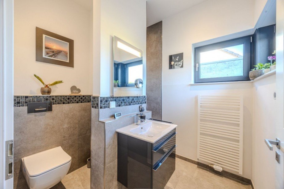Gästebad im EG Einfamilienhaus Ammersbek