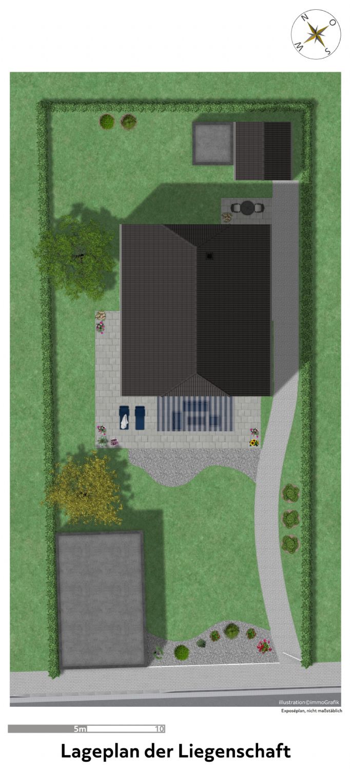 Lageplan Einfamilienhaus Jersbek