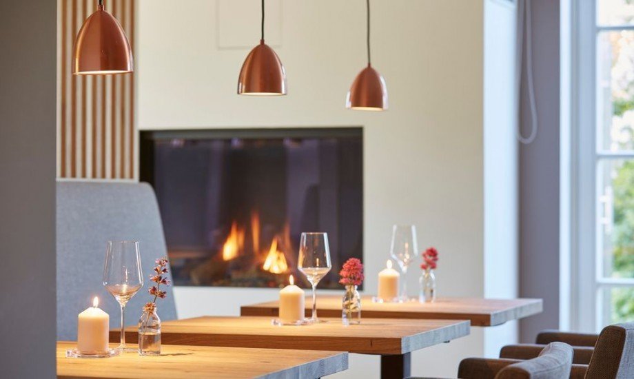 Restaurant im Feriendorf Rugana Maisonettewohnung Dranske