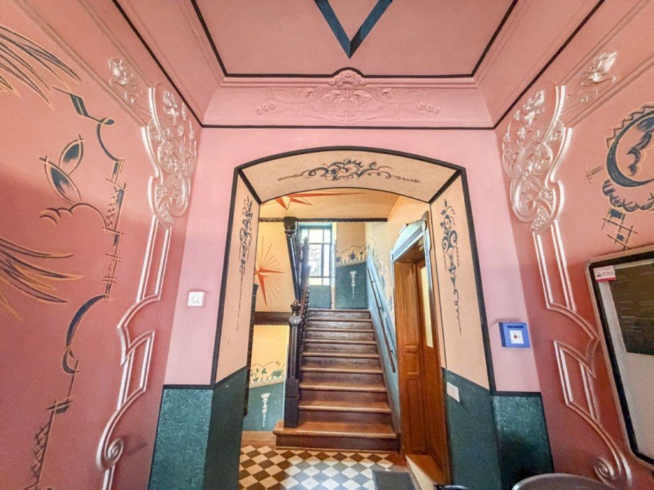 Repräsentativer Eingangsbereich Etagenwohnung Leipzig