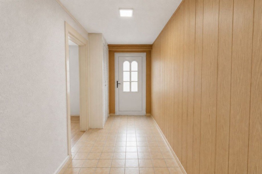 Hauseingang mit Windfang Einfamilienhaus Dassow