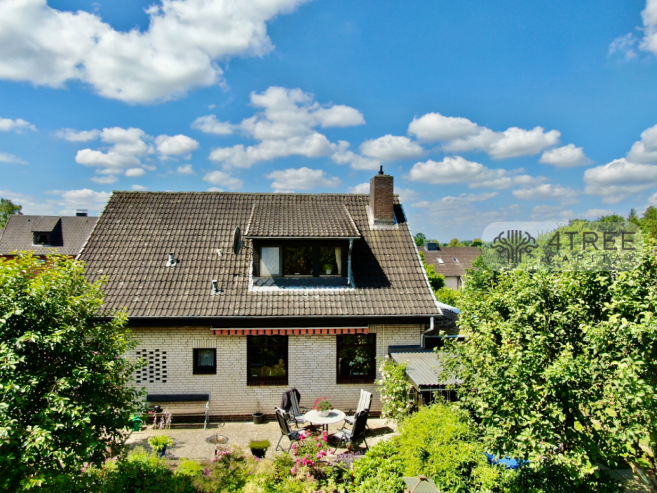 Gartenansicht des Hauses Einfamilienhaus Klein Rönnau