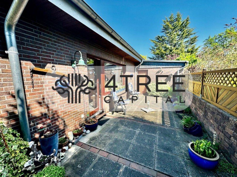 Gemütliche Terrasse Einfamilienhaus Schenefeld