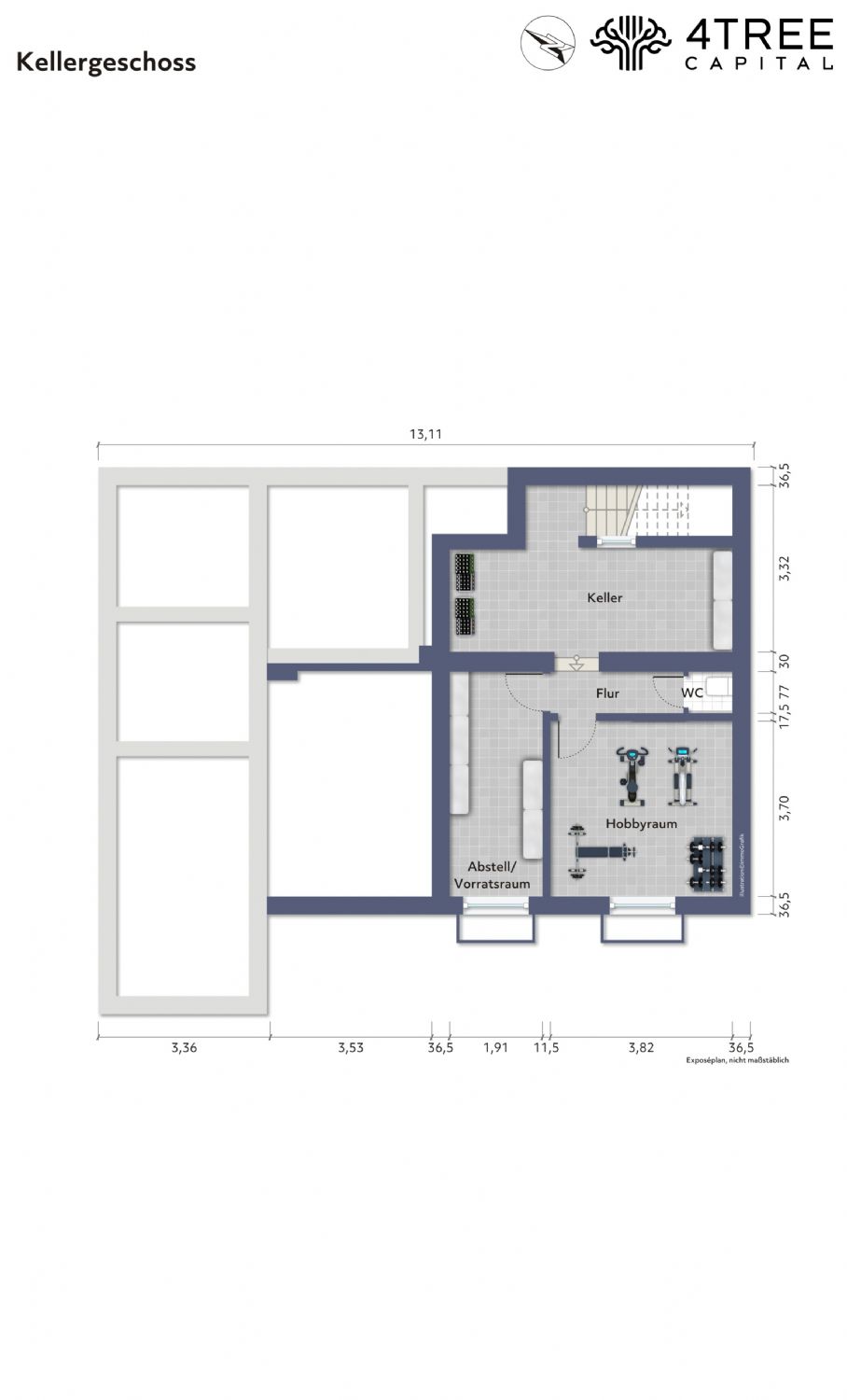 Grundriss Kellergeschoss Einfamilienhaus Klein Rönnau