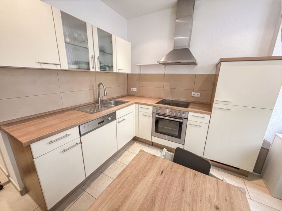 Wohnküche mit Essplatz Etagenwohnung Leipzig