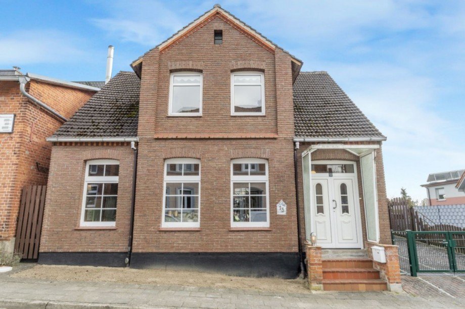 Straßenansicht des Hauses Einfamilienhaus Dassow