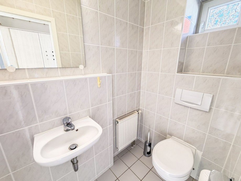 Gäste-WC im EG Maisonettewohnung Dranske