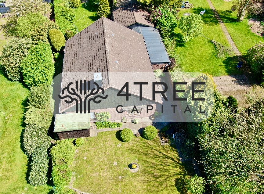Luftaufnahme_Gartenansicht Einfamilienhaus Schenefeld
