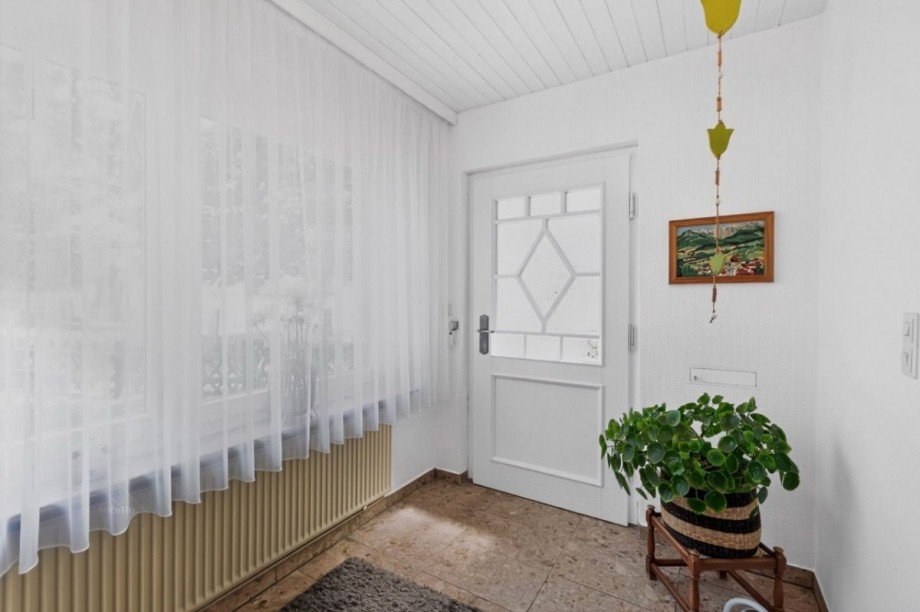 Modernisierter Hauseingang Landhaus Wrestedt