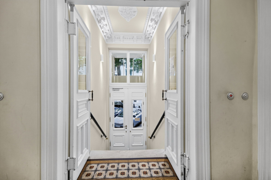 Repäsentative Eingangshalle Penthousewohnung Hamburg