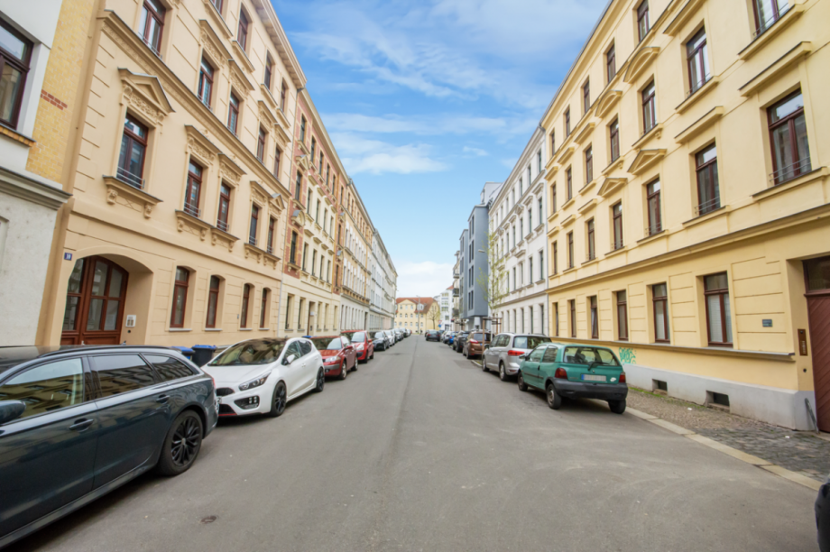 Ruhige Anwohnerstraße Erdgeschosswohnung Leipzig