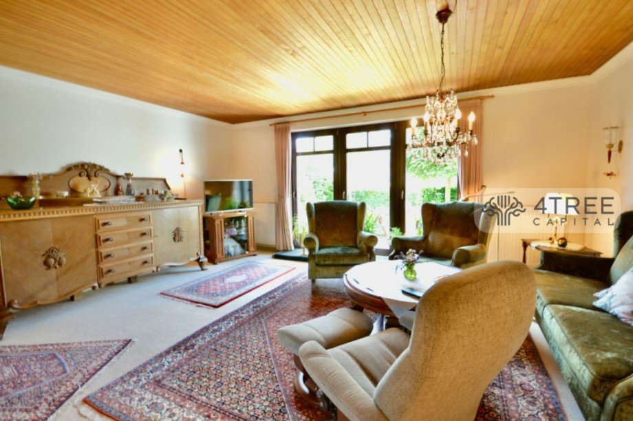 Großes Wohnzimmer mit Terrassenzugang Einfamilienhaus Klein Rönnau