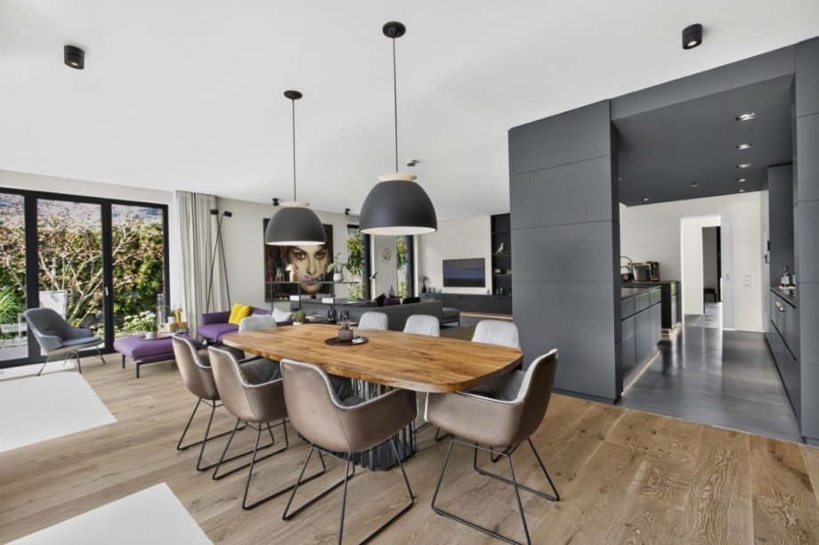 Kommunikativer Essbereich Villa Großhansdorf