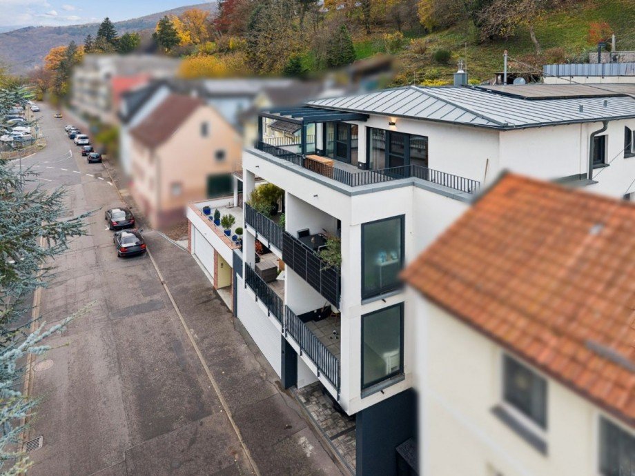 Penthouse in 2. Reihe mit Neckarblick Penthousewohnung Heidelberg