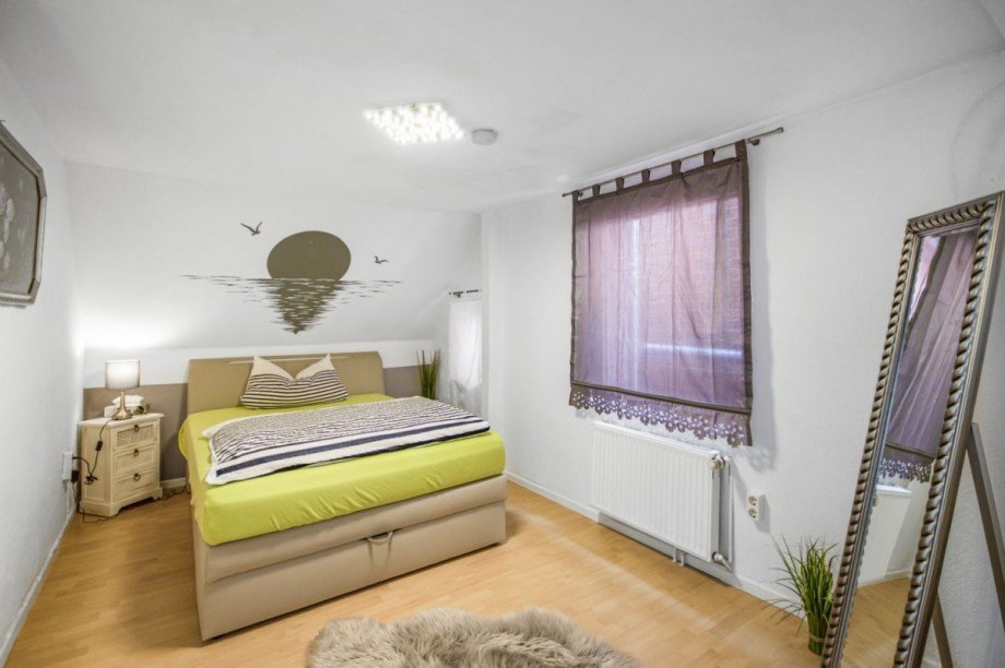 Schlafzimmer im DG Einfamilienhaus Dassow