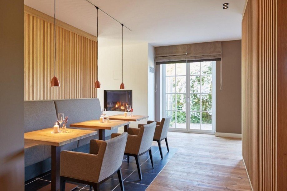 Restaurant im Feriendorf Rugana Maisonettewohnung Dranske