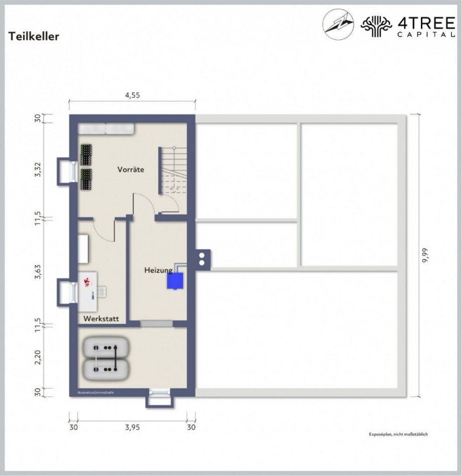 Grundriss KG Einfamilienhaus Weede
