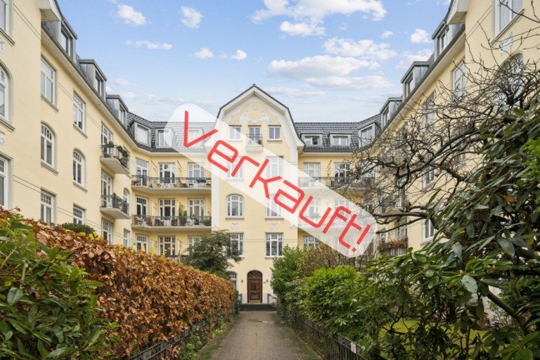 ERFOLGREICH VERKAUFT Hamburg - Winterhude Erdgeschosswohnung URBANES LEBENSGEFÜHL IN UNMITTELBARER NÄHE ZUM RONDEELTEICH