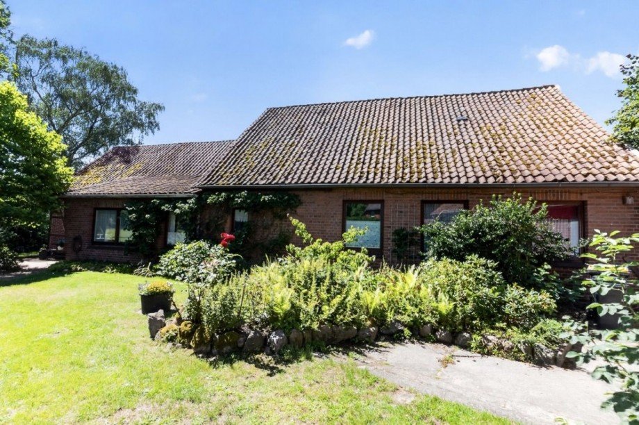 Frontansicht des Hauses Landhaus Wrestedt