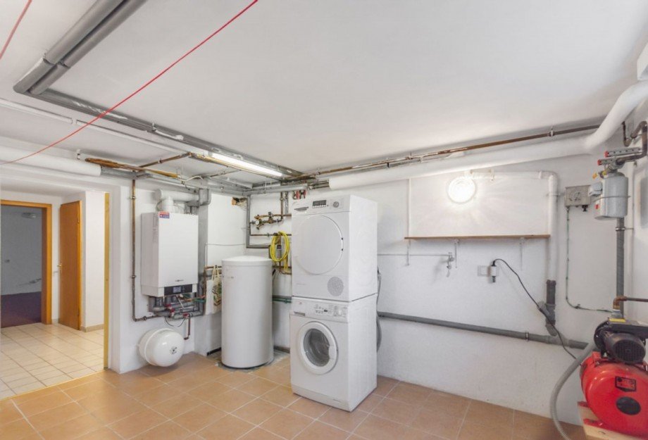 Moderne Zentralheizung Einfamilienhaus Grünendeich
