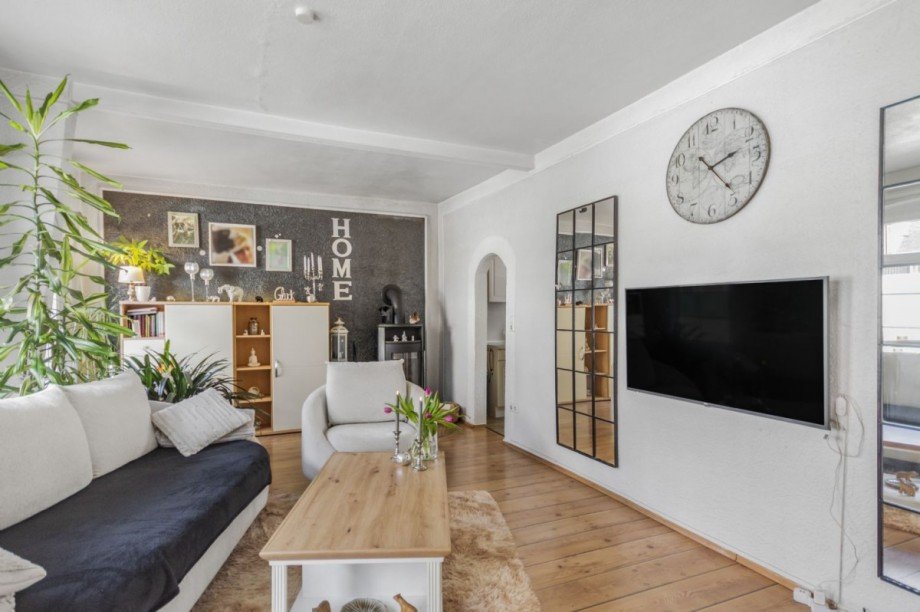 Geräumiges Wohnzimmer mit Küchenzugang Einfamilienhaus Dassow