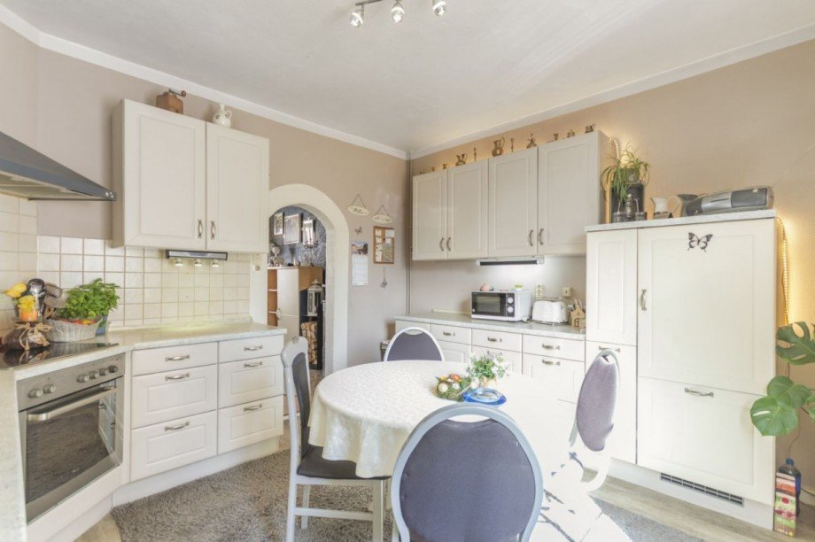 Wohnküche zum Wohnzimmer Einfamilienhaus Dassow