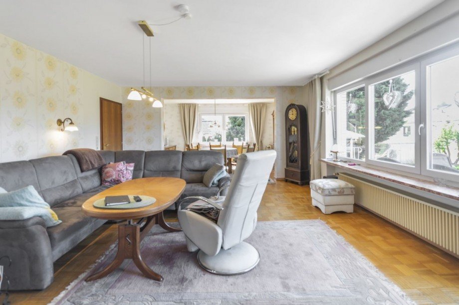 Wohnzimmer mit Essbereich Einfamilienhaus Grünendeich