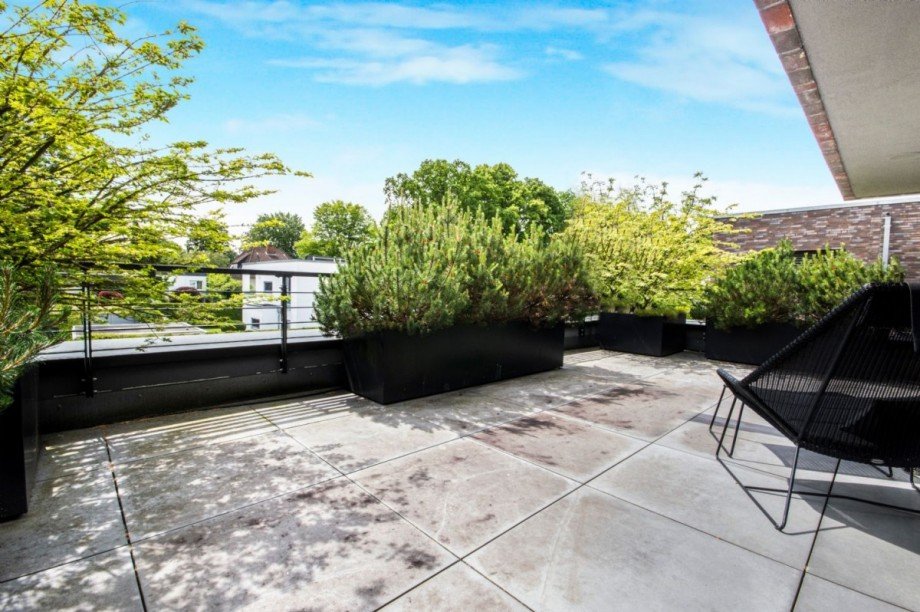 Sonnenverwöhnte Dachterrasse Villa Großhansdorf