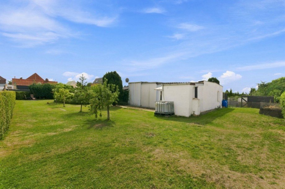 Rückseite des Gartenhauses Einfamilienhaus Dassow