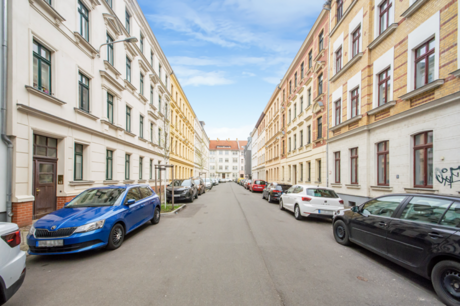 Ruhige Anwohnerstraße Erdgeschosswohnung Leipzig