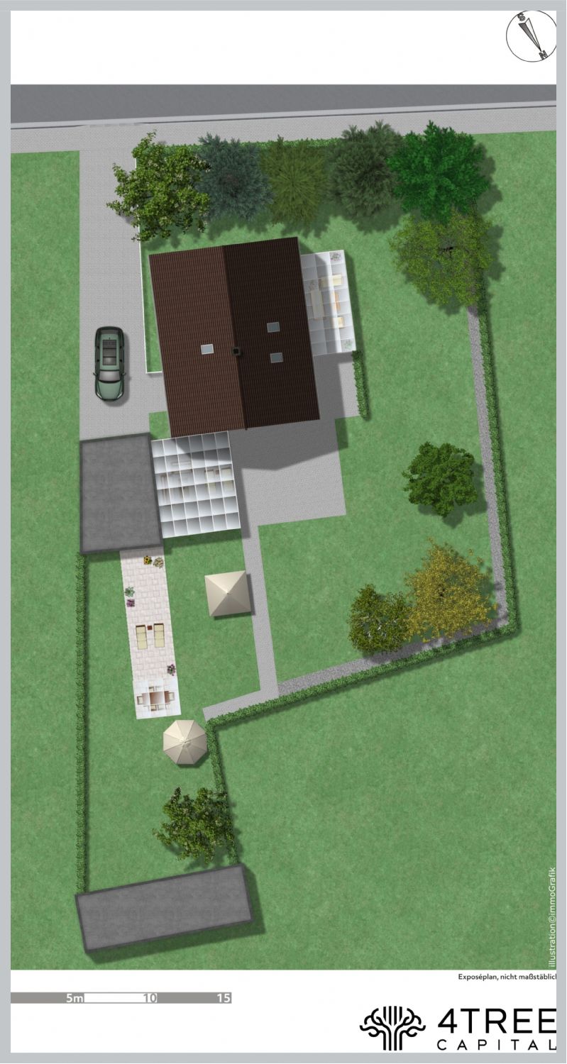 Lageplan Einfamilienhaus Weede