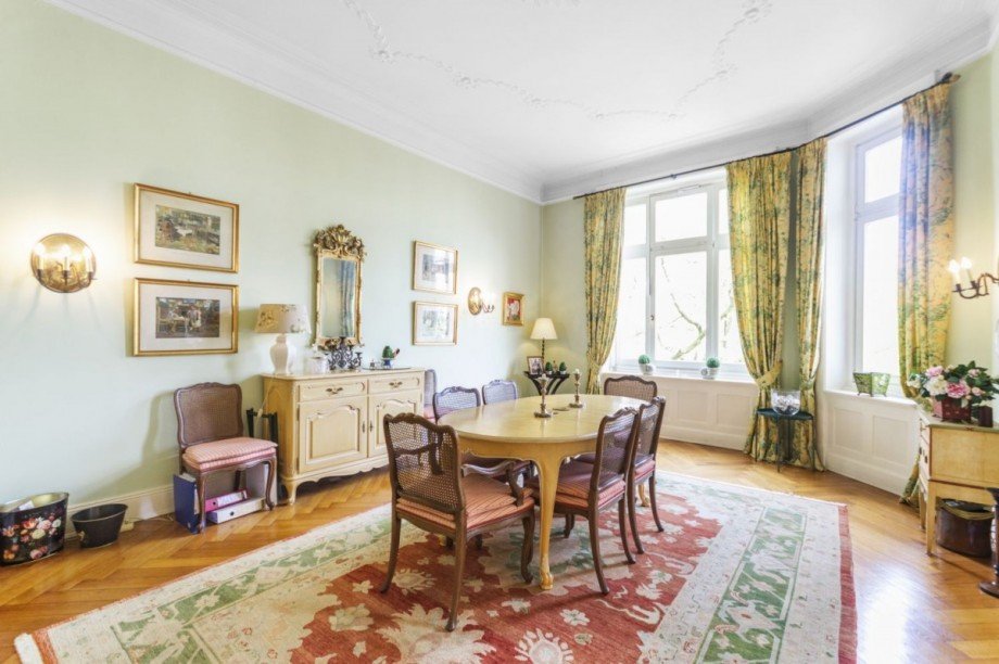 Repräsentatives Esszimmer Etagenwohnung Hamburg
