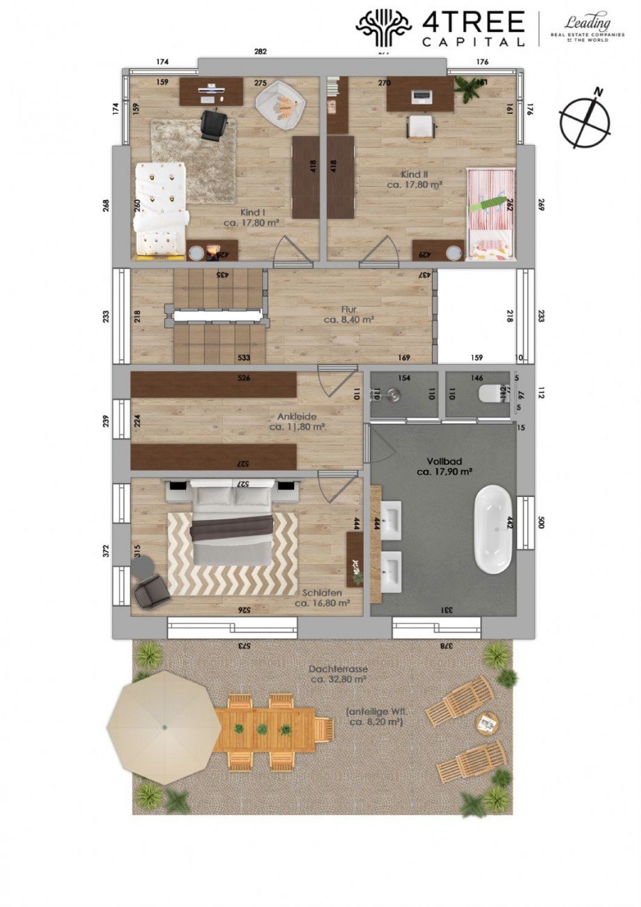 Staffelgeschoss Villa Großhansdorf
